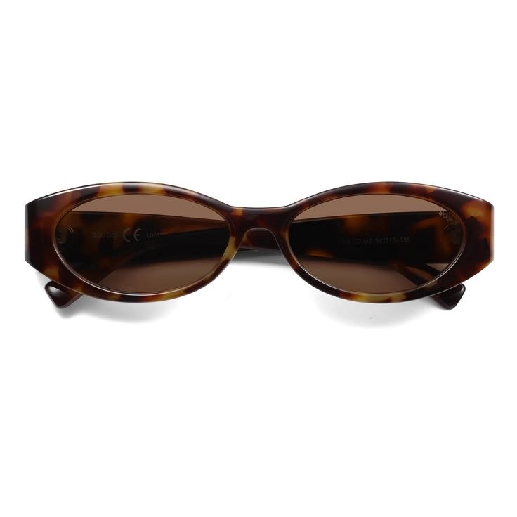 Sojos Trendy Oval Polarized Sunglasses Womens Retro Medium, Tortoise_brown Sojos Trendy Oval Polarized Sunglasses Womens Retro Medium, Tortoise_brown - Image 1