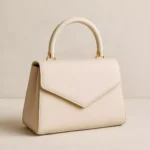 Girly Handbags Ladies Plain Handle Clutch Bag