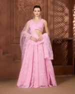 Ira soft blush designer lehenga