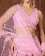 Ira soft blush designer lehenga - Image 2
